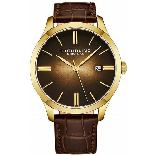 Купить Наручные часы STUHRLING, коричневый, золотой
Мужские часы. Коллекция Symphony. П...