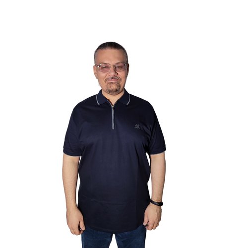 Купить Поло ANNEX, размер 6XL, синий
Мужская футболка-поло однотонная без рисунка больш...