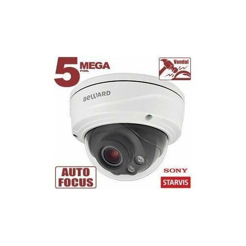 Купить Уличная купольная IP-камера видеонаблюдения Beward SV3210DVZ
Высокочувствительны...