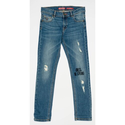 Купить Джинсы GUESS, размер 16, синий
Брюки джинсовые, бренд GUESS светло-синего цвета...
