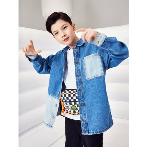 Купить Джинсовая куртка Acoola, размер 146, синий
Куртка джинсовая ACOOLA для мальчиков...