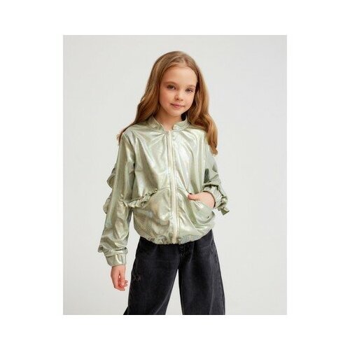 Купить Пиджак Minaku, размер 128, зеленый
Жакет для девочки от бренда MINAKU-Cotton col...