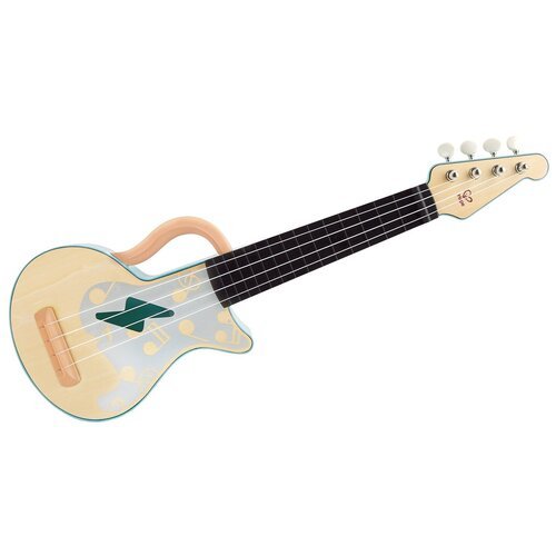 Купить Игрушечная гавайская гитара (укулеле) "Рок-н-ролл" с брошюрой обучения игре на г...