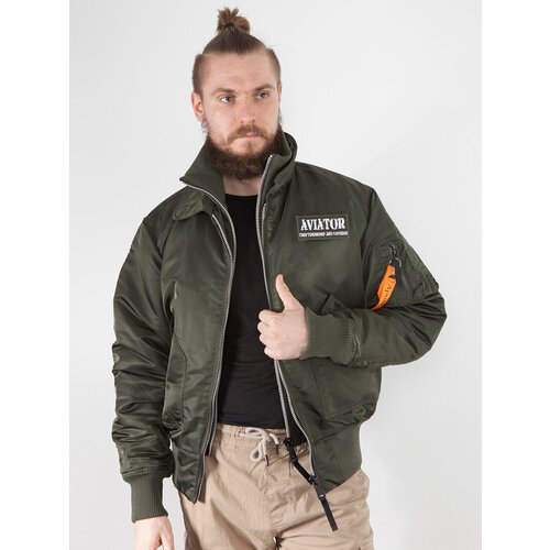Купить Бомбер Apolloget, размер 7XL, зеленый
Вариант классической куртки летчиков-истре...