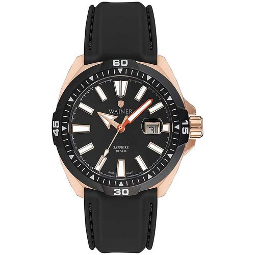 Купить Наручные часы WAINER WA.10922-D, черный
Часы мужские Wainer WA.10922-D<br>Швейца...