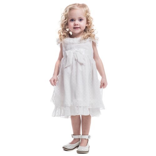Купить Платье Cascatto, размер 3-4/98-104, белый
Воздушное платье-миди исполнено в стил...