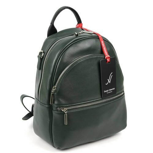 Купить Рюкзак Sergio Valentini, фактура гладкая, зеленый
Женский рюкзак из натуральной...