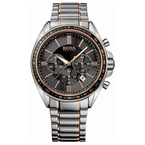 Купить Наручные часы BOSS, серебряный, черный
Мужские функциональные часы на стальном б...