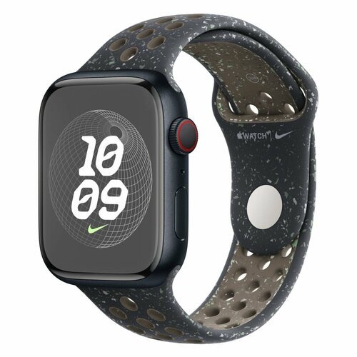 Купить Смарт-часы Apple Watch S9 45mm Midnight Aluminium Sky Nike Sport M/L (MR9L3)
Осн...