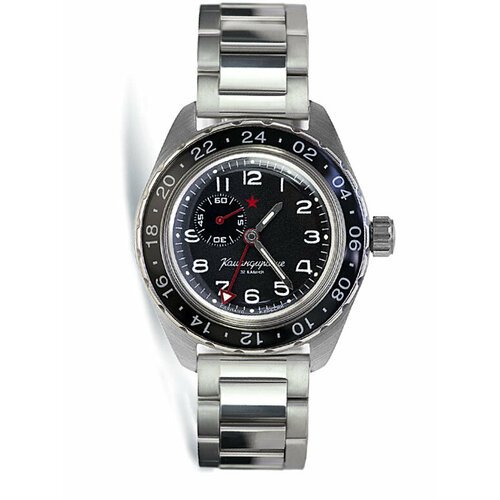 Купить Наручные часы Восток 02019А, черный, серебряный
Восток Командирские 02019А механ...