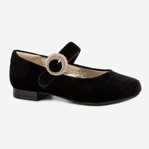 Купить Туфли Kapika, размер 29, черный
Нарядные бархатные туфельки для девочки легко со...