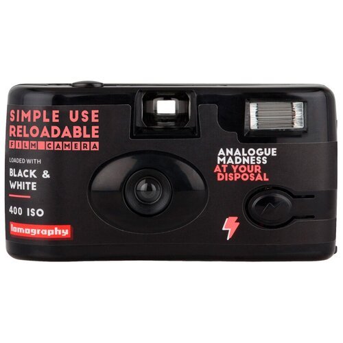 Купить Пленочный фотоаппарат Lomography Simple Use Camera 400/27 B&W
Компактная, полнос...