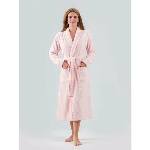 Купить Халат KARNA, размер L, розовый
Потрясающий халат "NORA" это просто необходимая в...