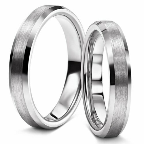 Купить Кольцо обручальное Veragold, размер 22.5, серебряный
Обручальное кольцо из карби...