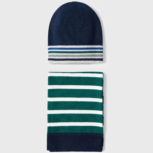 Купить Шапка Mayoral, размер 166 (16 лет), синий, зеленый
Двухслойная шапка с контрастн...