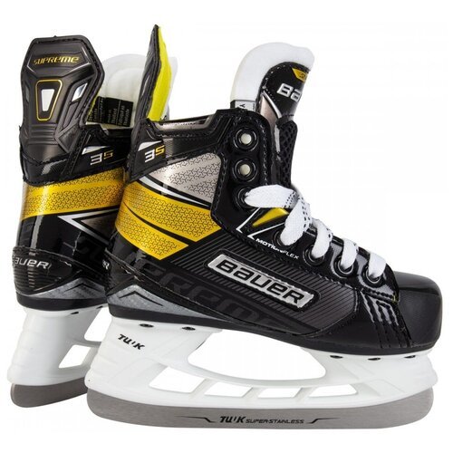 Купить Хоккейные коньки для мальчиков Bauer Supreme 3S Yth, р.Y08 D, черный
Коньки BAUE...