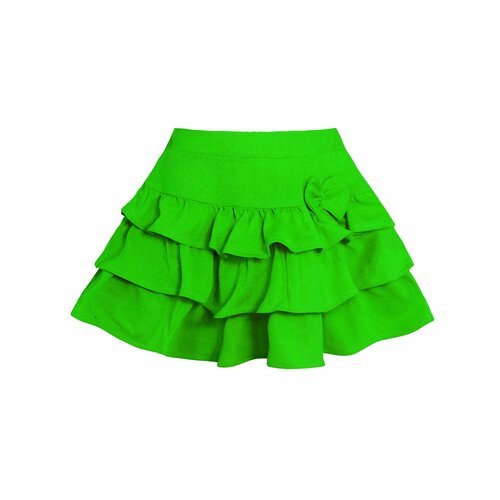 Купить Школьная юбка ИНОВО, размер 152, зеленый
Юбка детская для девочек с воланами на...