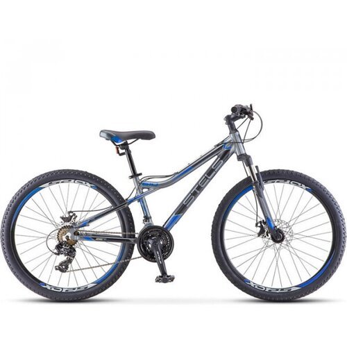 Купить Велосипед горный STELS Navigator 610 MD 26" V050, 14" антрацитовый/синий
Вид вел...
