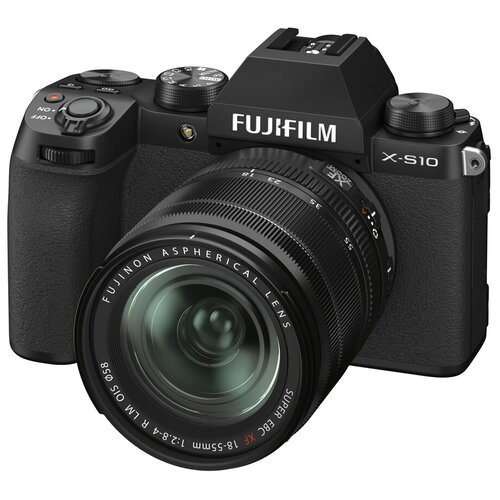 Купить Фотоаппарат Fujifilm X-S10 Kit Fujifilm XF 18-55mm F2.8-4 R LM OIS, черный
Цифро...