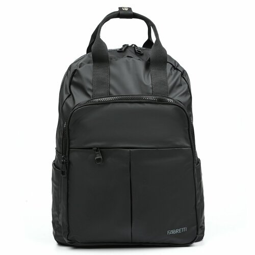 Купить Рюкзак FABRETTI 3195-2, фактура гладкая, черный
Вместительный текстильный рюкзак...