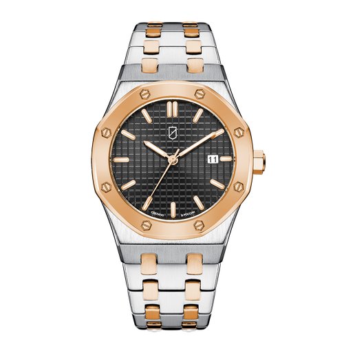 Купить Наручные часы УЧЗ 1514A5B5, золотой, черный
Наручные кварцевые женские часы из н...