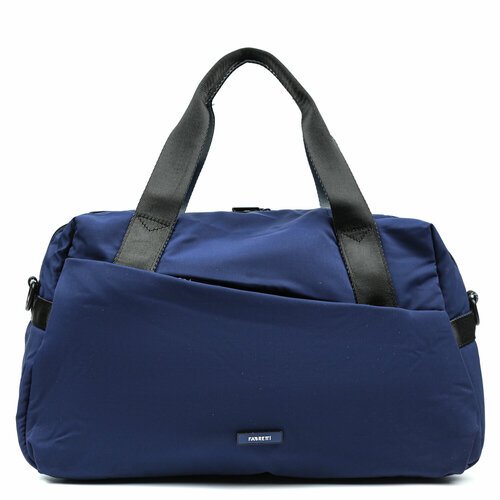 Купить Сумка FABRETTI Y8006-8, фактура гладкая, синий
Вместительная текстильная сумка F...