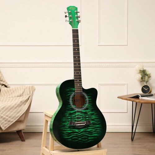 Купить Акустическая гитара Music Life QD-H40Q-hw, зеленый
<p>Акустическая гитара Music...