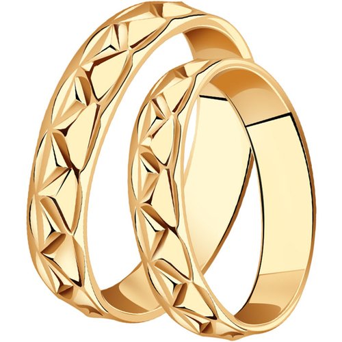 Купить Кольцо обручальное Diamant online, золото, 585 проба, размер 16.5
<p>В нашем инт...