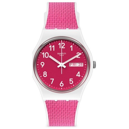 Купить Наручные часы swatch, белый, красный
Мужские современные часы с силиконовым брас...