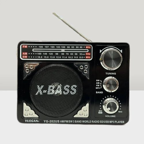 Купить Радиоприемник 202
Переносной радиоприемник Х bass со встроенным светодиодным фон...