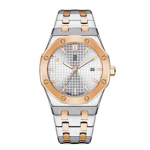 Купить Наручные часы УЧЗ 1514A5B3, серебряный, золотой
Наручные кварцевые женские часы...