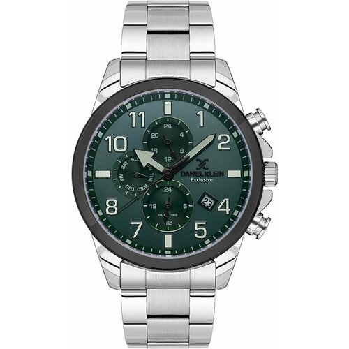 Купить Наручные часы Daniel Klein Exclusive, серебряный, зеленый
Мужские часы. Коллекци...