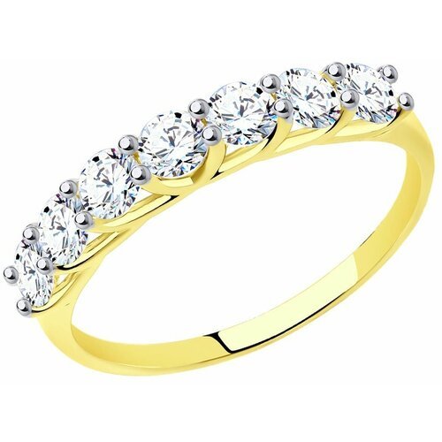 Купить Кольцо Diamant online, желтое золото, 585 проба, размер 16.5
<p>В нашем интернет...