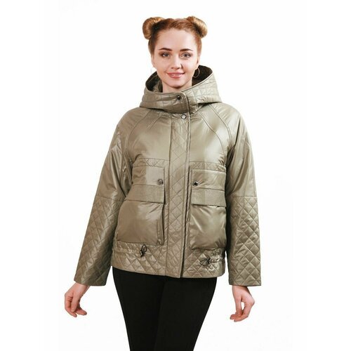 Купить Куртка VO-TARUN, размер XL, оливковый
Стильная легкая стеганая куртка женская ут...