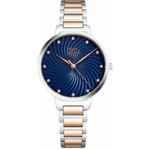 Купить Наручные часы Pierre Ricaud, синий
Женские кварцевые часы в круглом корпусе на с...