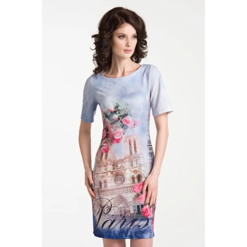 Купить Платье размер 44, голубой
Потрясающие по красоте платья с авторским купонным рис...