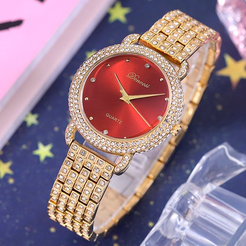 Купить Наручные часы Denvosi, красный, золотой
Необыкновенные женские наручные часы ста...