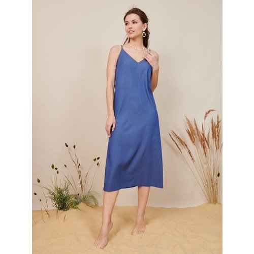 Купить Сарафан VIAVILLE, размер 40, синий
Женское летнее платье в бельевом стиле на тон...