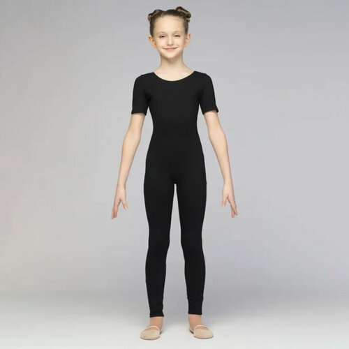 Купить Комбинезон , размер 122/128, черный
Комбинезон для гимнастики с длинными рукавам...
