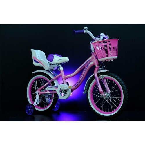 Купить Велосипед детский LORAK JUNIOR 16 Girl Doll Розовый/Фиолетовый
Велосипед детский...