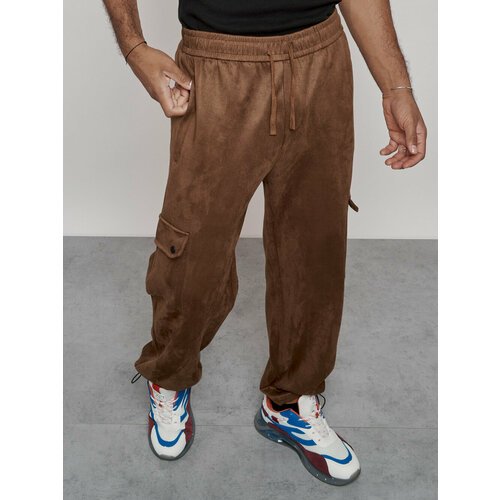 Купить Брюки джоггеры MTFORCE, размер 52, коричневый
Спортивные мужские штаны из бархат...
