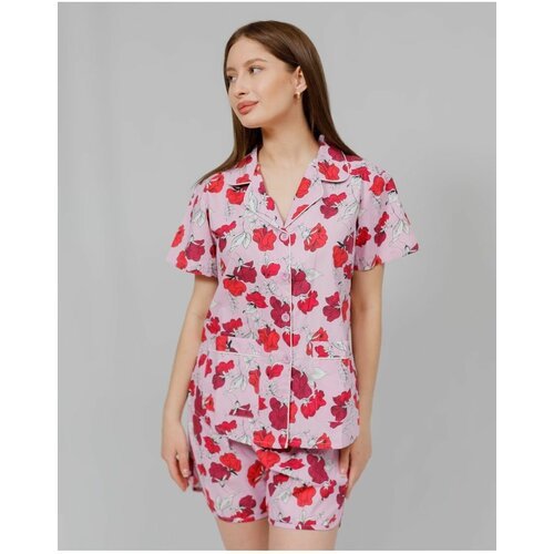 Купить Пижама NUAGE.MOSCOW, размер M, красный
Предлагаем вам купить пижаму женскую с шо...