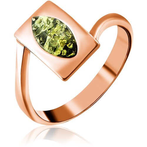 Купить Кольцо Diamant online, золото, 585 проба, янтарь, размер 18.5, оранжевый
<p>В на...