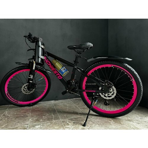 Купить Велосипед Richiesto для девочек 24 дюйма, алюминиевый, горный, розовый
Велосипед...