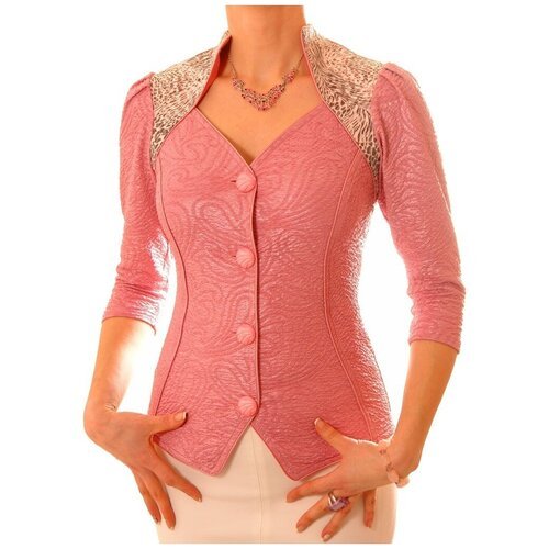 Купить Блуза TheDistinctive, размер S, розовый
Блуза- Жакет для знаменательных дат корс...