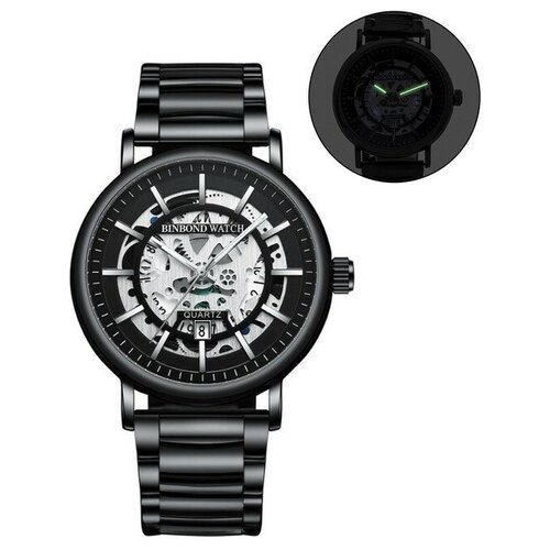 Купить Наручные часы, мультиколор
Часы наручные кварцевые мужские, d-4.4 см, ремешок l-...