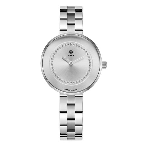 Купить Наручные часы УЧЗ 3051В-1, серебряный
Наручные кварцевые женские часы производст...