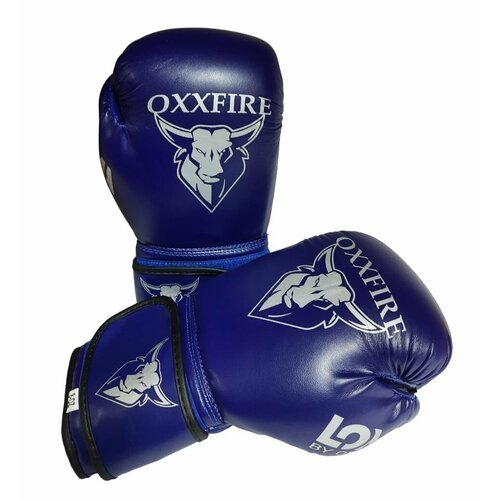 Купить Спортивные боксерские перчатки "OXXFIRE М-2, DX" - 8oz / синие
Тренировочные бок...