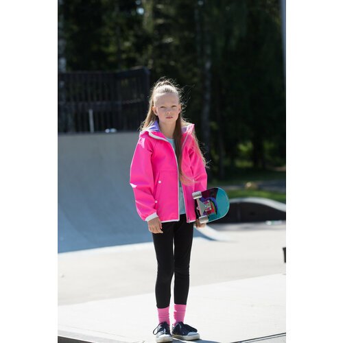 Купить Ветровка ARTEL, размер 122, лиловый, розовый
Удобная детская куртка из Softshell...