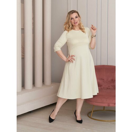Купить Платье Artessa, размер 56-58, белый
Элегантное женское платье большого размера p...